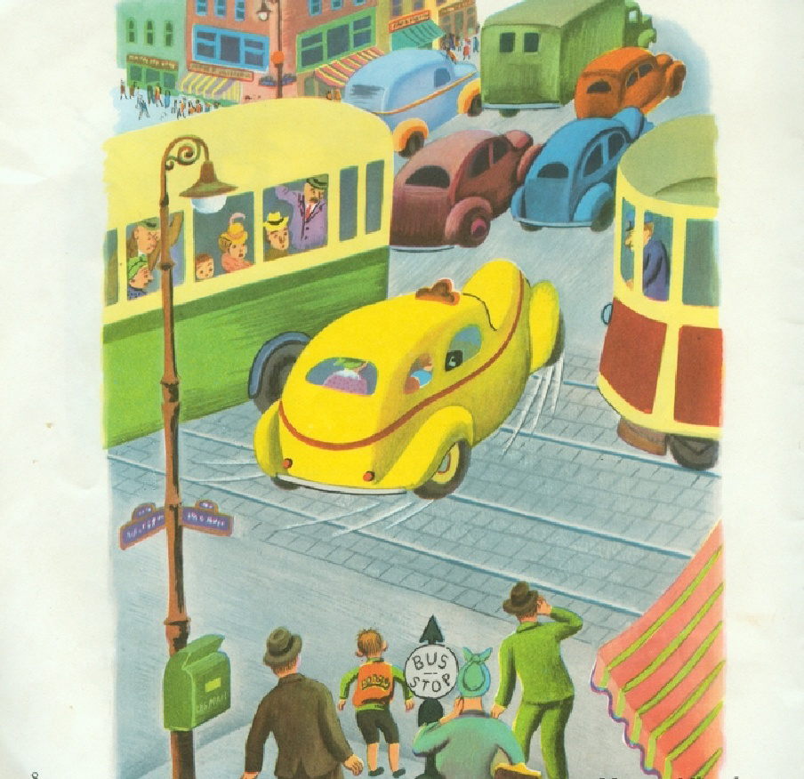 The Taxi That Hurried (10),绘本,绘本故事,绘本阅读,故事书,童书,图画书,课外阅读